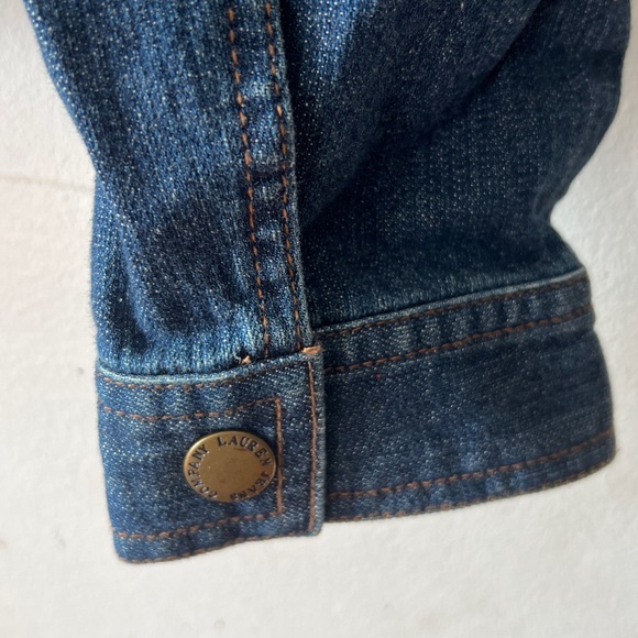 Ralph Lauren Blue Denim Jacket size L - Picture 3 of 8